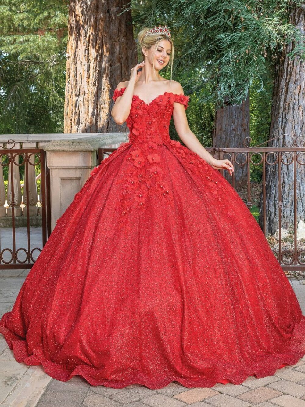 NEW RED Evening Gown Floor Length Formal Elegant Stunning 1527